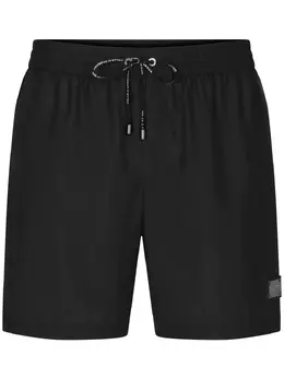 Dolce & Gabbana DG Essentials logo-plaque swim shorts 19239920