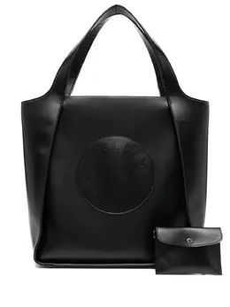 Stella McCartney Stella perforated-logo tote bag 19459860