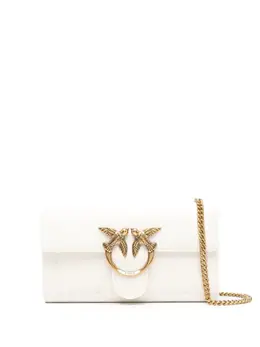 Pinko Love One leather crossbody bag 19473097