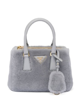Prada Galleria shearling mini bag 19467496