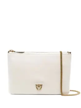 Pinko logo-plaque satchel bag 19507025