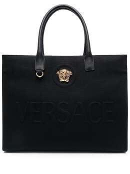 Versace La Medusa canvas tote bag 18836475