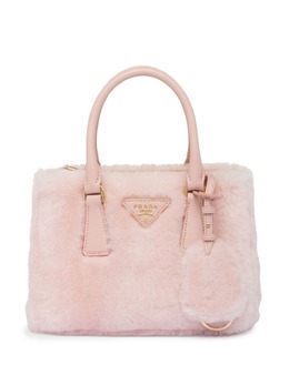 Prada Galleria shearling mini bag 19468566