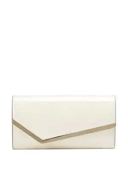 Jimmy Choo Emmie leather clutch bag 19102625