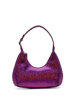By Far glitter-detail shoulder bag 19500332