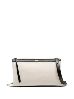Jil Sander small logo-stamp shoulder bag 19518850
