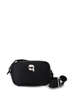 Karl Lagerfeld patch-detail crossbody bag 19583665
