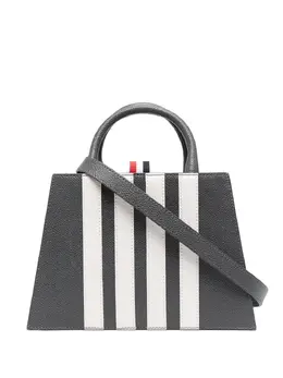 Thom Browne appliqué-stripe tote bag 18589441