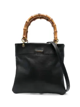 Jil Sander logo-plaque leather tote bag 19589088