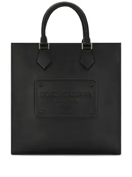 Dolce & Gabbana logo-patch tote bag 19171514