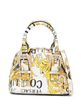 Versace Barocco-print faux leather mini tote 19613734