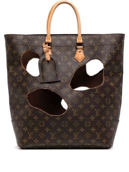 Louis Vuitton x Comme Des Garçons 2014 pre-owned monogram Hole tote 19499489