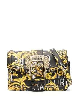 Versace Barocco buckle logo-print print tote bag 19602234