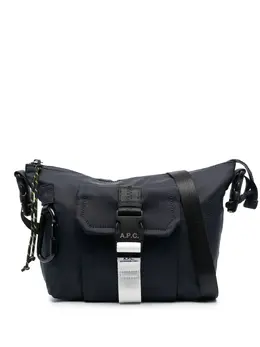 A.P.C. Treck logo buckle-fastening shoulder bag 19551812