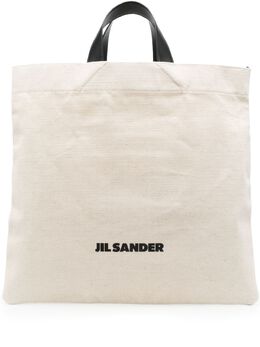 Jil Sander logo-print tote bag 19466134