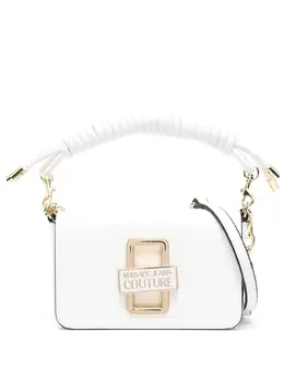 Versace logo plaque lace-handle bag 19257314