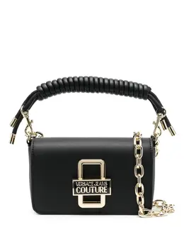 Versace logo-plaque shoulder bag 19478534