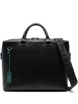 Coccinelle grained leather laptop bag 19624624