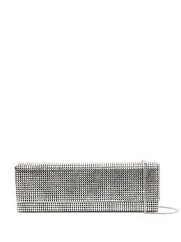 Amina Muaddi Paloma crystal-embellished clutch bag 19702109