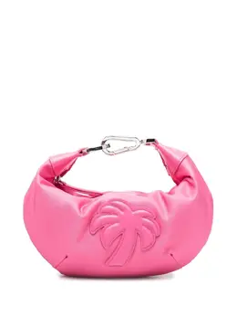 Palm Angels mini Big Palm logo-embossed clutch bag 19342591