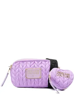 Versace logo-plaque crossbody bag 19783819