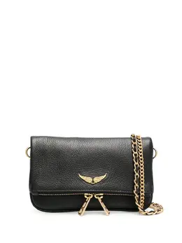 Zadig & Voltaire Rock leather clutch bag 19817416