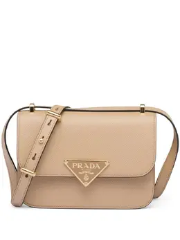 Prada Emblème leather shoulder bag 19855736