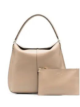 Tod's logo plaque tote bag 19837474