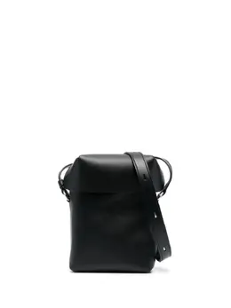 Jil Sander leather mini messenger bag 19777376