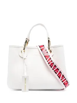 Emporio Armani logo-strap tote bag 19825155