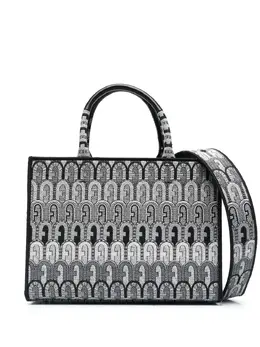 Furla jacquard-print tote bag 19722647