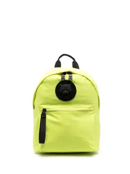 Plein Sport logo-plaque neon backpack 19473008