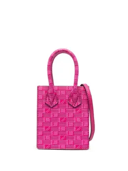 Moreau logo-print leather shoulder bag 19863171