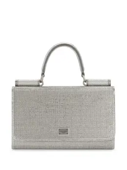 Dolce & Gabbana KIM DOLCE&GABBANA embellished satin phone bag 19391146