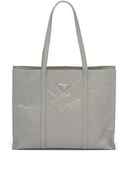 Prada large leather tote bag 19921621