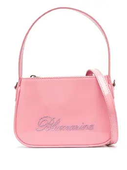 Blumarine logo-detail leather mini bag 19918982