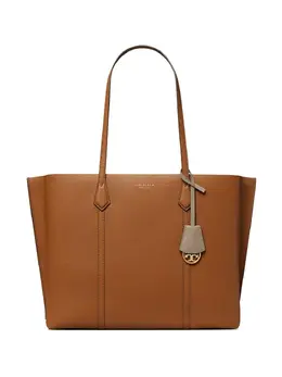 Tory Burch leather logo-print tote bag 19041562
