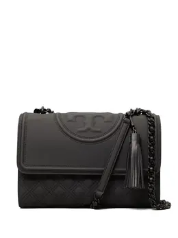 Tory Burch leather logo-embossed shoulder bag 19041550