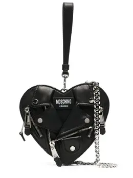 Moschino heart biker bag 20017036