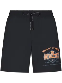 Dolce & Gabbana Athletic-print swim shorts 19357958