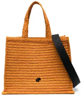 Patou JP raffia tote bag 19162563
