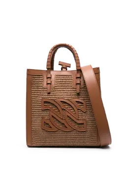 Casadei Baurivage woven tote bag 19649167