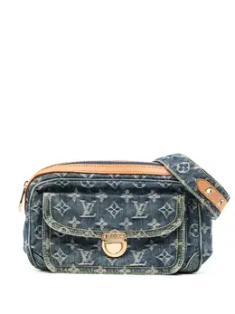 Louis Vuitton 2007 pre-owned monogram-pattern denim belt bag 19992096