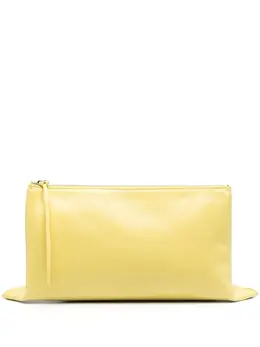 Jil Sander logo-debossed clutch bag 19992710