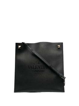 Valentino Garavani logo-embossed messenger bag 16459638