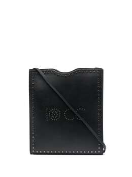 10 Corso Como logo-studded leather shoulder bag 16355566