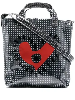 10 Corso Como heart print tote bag 16168668