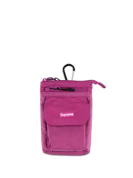 Supreme logo-patch shoulder bag 14518486