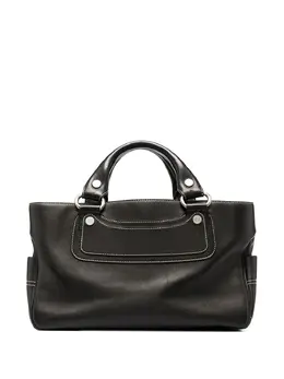 Celine pre-owned contrast stitching tote bag 15920475