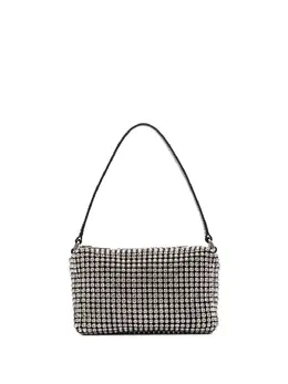 Alexander Wang medium Wangloc rhinestone-embellished clutch bag 15417726